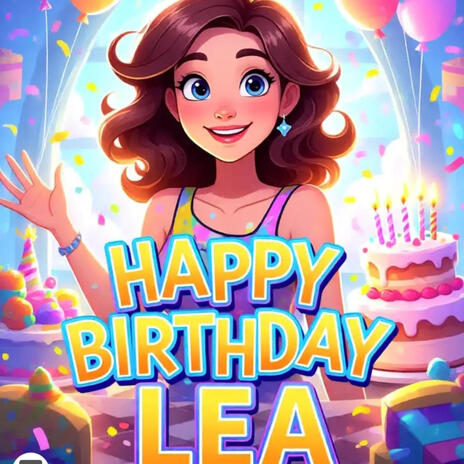 Happy birthday lovely lea cover art