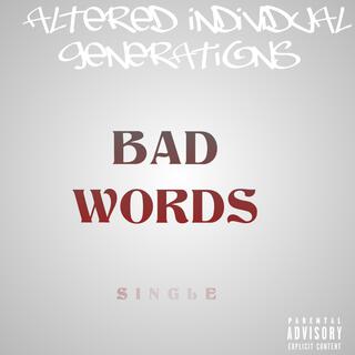 BAD WORDS (SINGLE VERSION) cover art