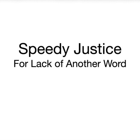 For Lack of Another Word cover art