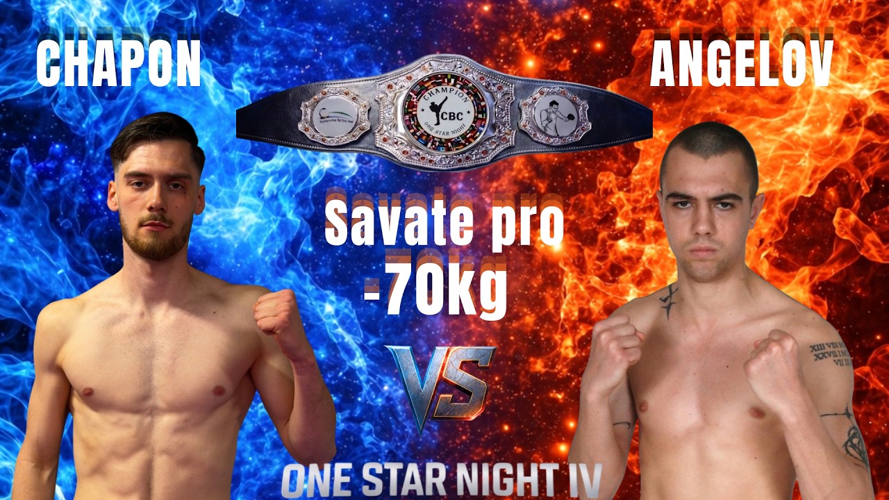 ANGELOV Petar vs CHAPON Samuel By @vxstv #one #star #night