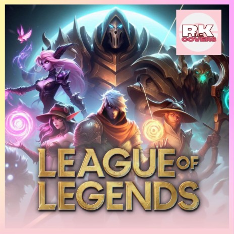 League of legends - Heavy is the crown arcane cover art
