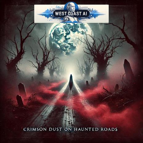 Crimson Dust on Haunted Roads cover art