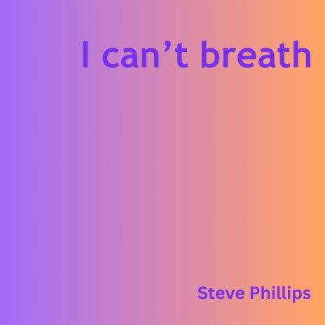 I Can't Breath cover art