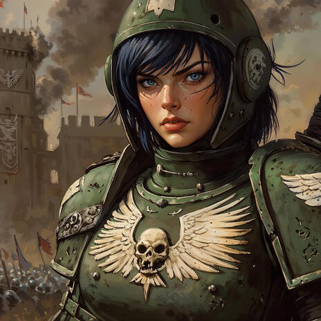 Imperial Girl (inspired by Material Girl and Warhammer 40K Songs) cover art
