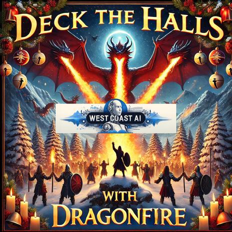 Deck the Halls with Dragonfire cover art
