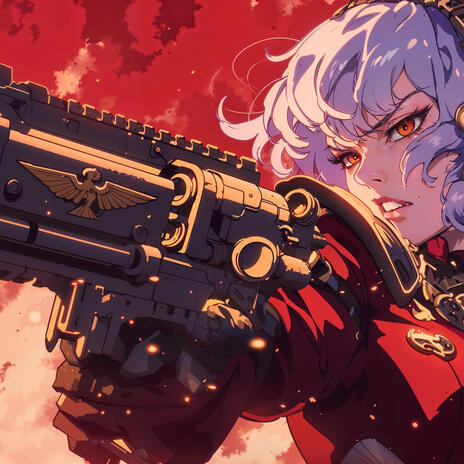 Bolt Through The Heart (inspired by Warhammer 40K and You Give Love a Bad Name) cover art