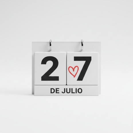 27 de julio cover art