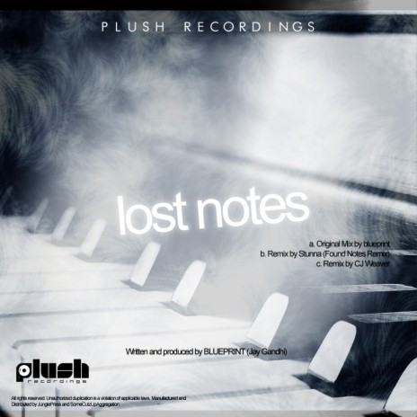 Lost Notes (CJ Weaver Remix) cover art