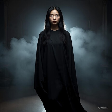 Lady in black cover art