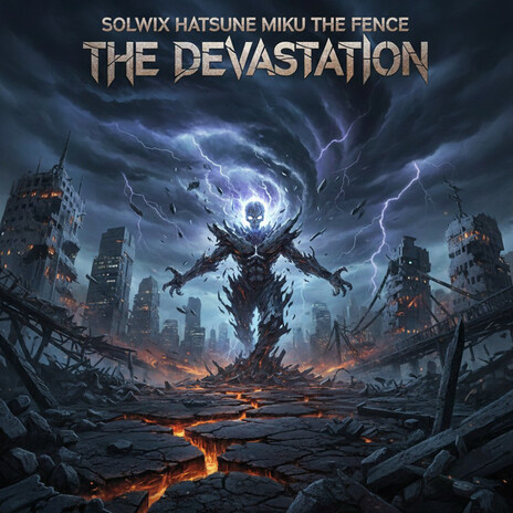 THE DEVASTATION ft. Hatsune Miku & THE FENCE cover art