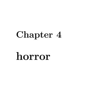 horror