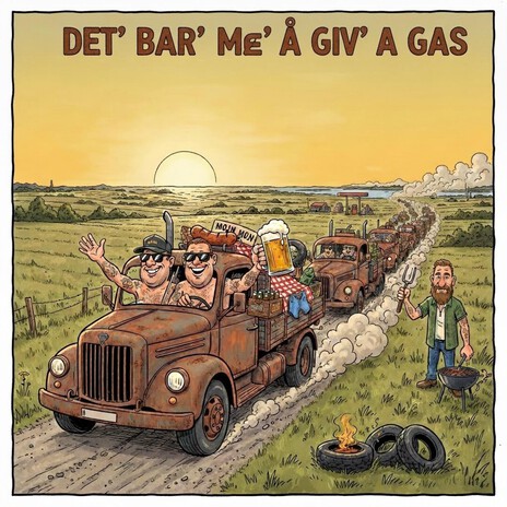 Det’ bar’ mæ’ å’ giv’ æ’ gas... cover art