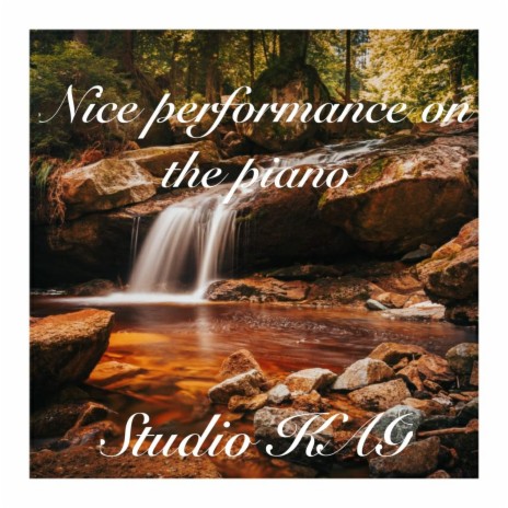 Nice performance on the piano cover art