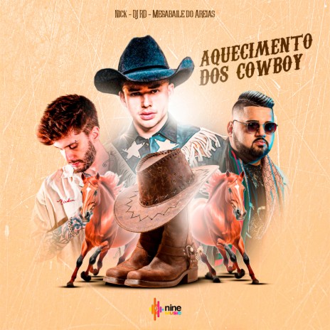 Aquecimento dos Cowboy ft. DJ RD, megabaile do areias & nine funk cover art