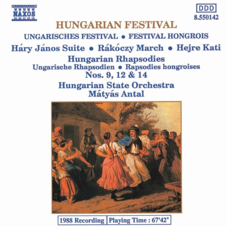 Háry János Suite: V. Kozjatek (Intermezzo) ft. Mátyás Antál cover art