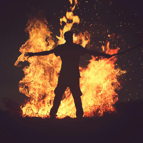 DANCING WITH FIRE cover art