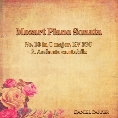Mozart Piano Sonata No. 10 In C Major, Kv 330 - 2. Andante Cantabile cover art