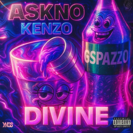 DIVINE ft. GSPAZZO & KENZO cover art