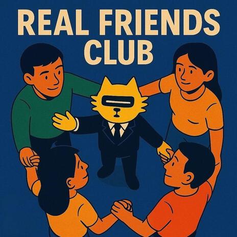 real friends club cover art