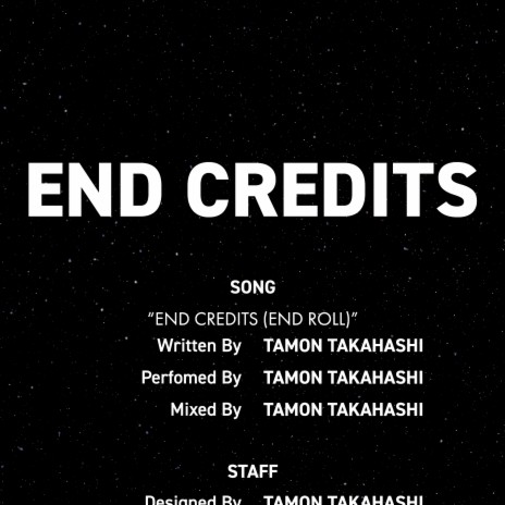 End Credits cover art