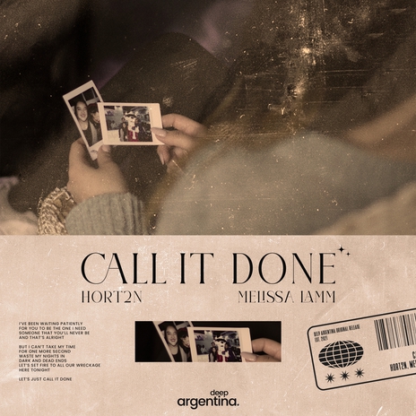 Call It Done ft. Melissa Lamm