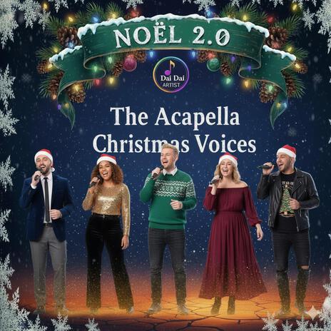 Silent Night (A Cappella Christmas Vocal Harmony) cover art