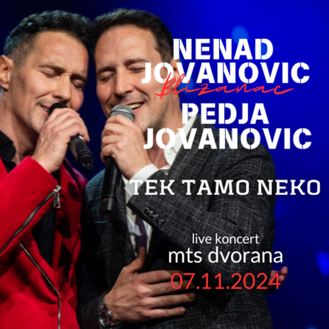 Tek tamo neko (Live MTS Dvorana) ft. Pedja Jovanovic cover art