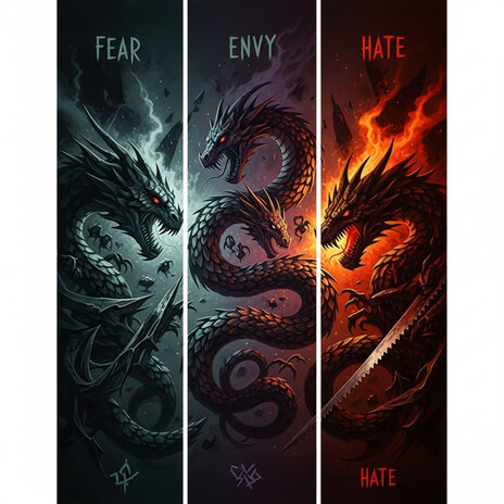 Üç Ejderha cover art