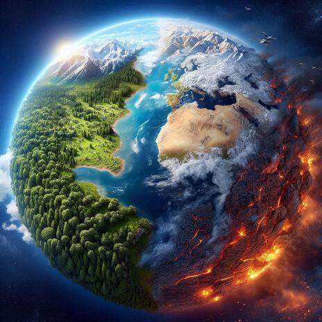 Climate change cover art
