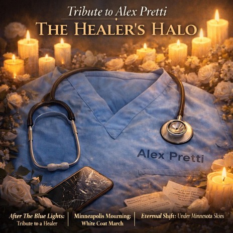 Minneapolis Mourning – White Coat March cover art