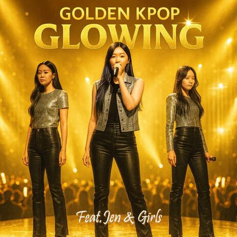 Golden Kpop GLOWING ft. Jen & Girls cover art