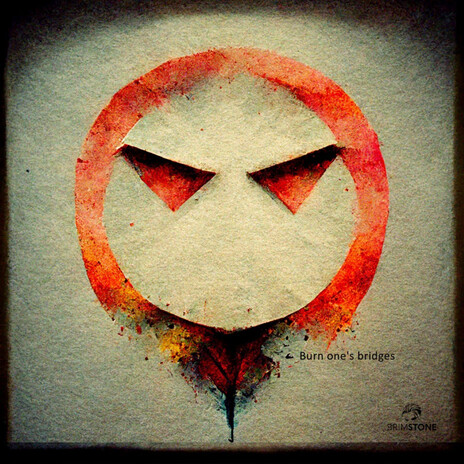 Burn one's ribdges cover art