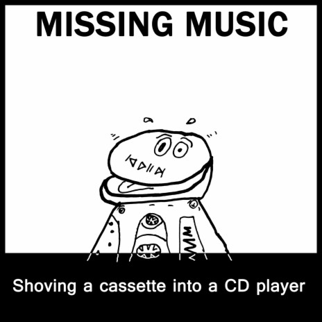 Shoving a Cassette Into a CD Player cover art