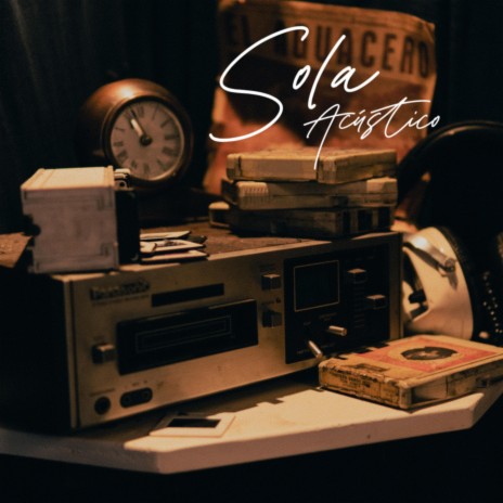 Sola (acústico) cover art