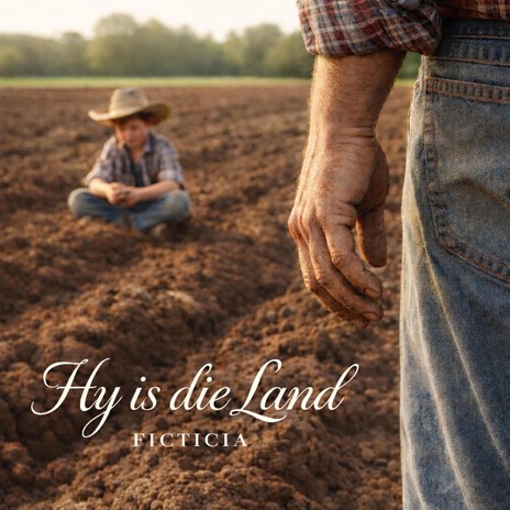 Hy is die land. cover art