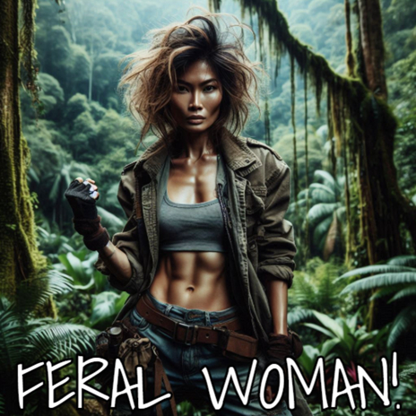 Feral woman!
