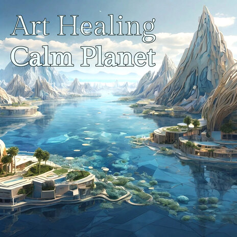 Art Healing Calm Planet cover art