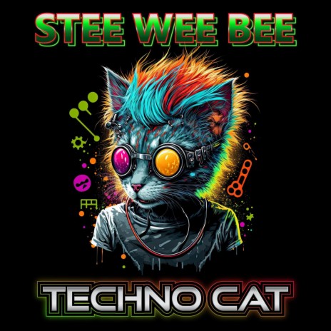 Techno Cat (Wicked Plastic Remix) cover art