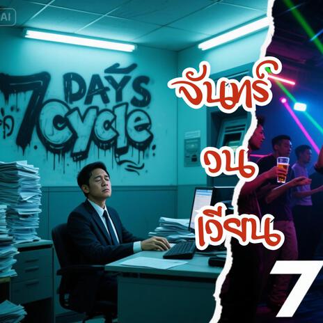 7วันวนเวียน cover art