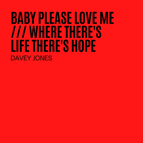 Baby Please Love Me cover art