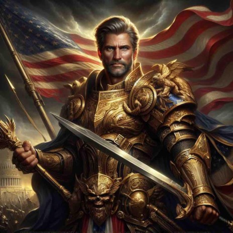 The True Warrior Donald J Trump cover art
