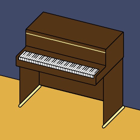 Living Room Piano cover art