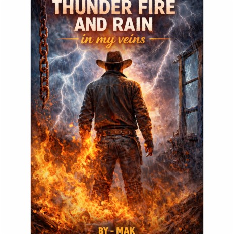 Thunder Fire and Rain in My Veins cover art
