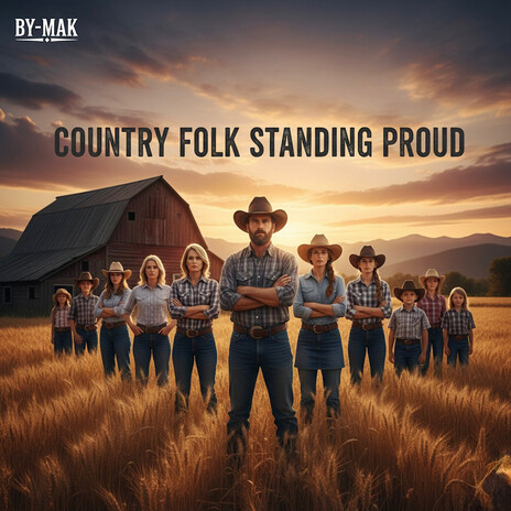 Country Folk Standing Proud cover art