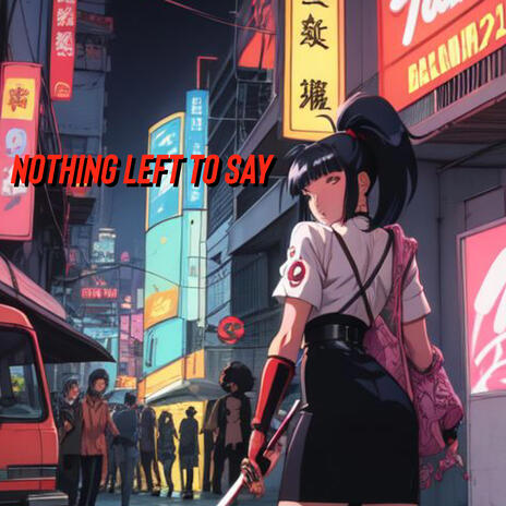Nothing left to say cover art