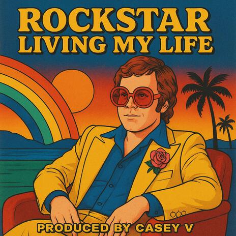 ROCKSTAR LIVING MY LIFE cover art