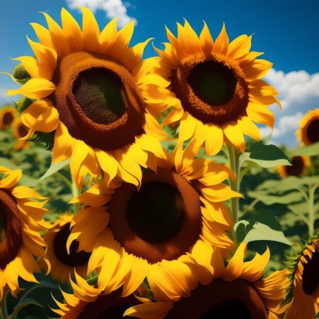 Sunflowers cover art