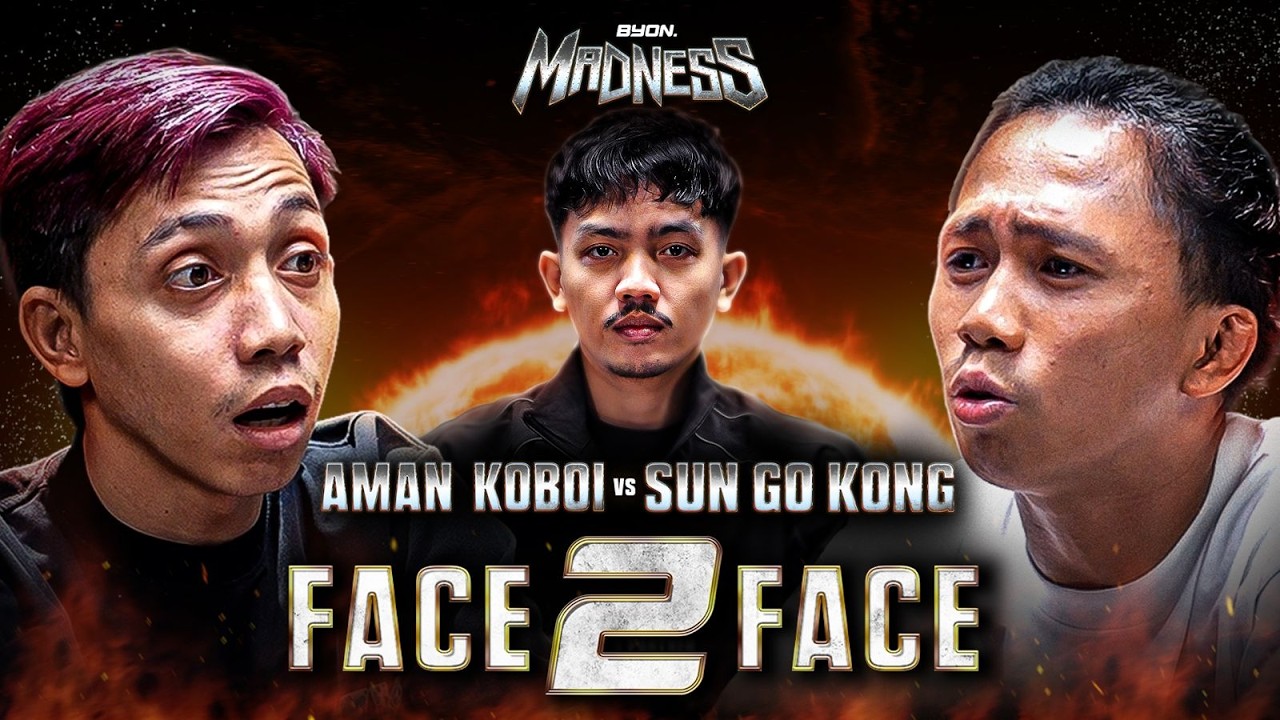 “LIAT AJA! GUE BIKIN BIBIR LO ROBEK NANTI?!” AMAN KOBOI VS SUNGOKONG FACE 2 FACE (MADNESS 4) cover art