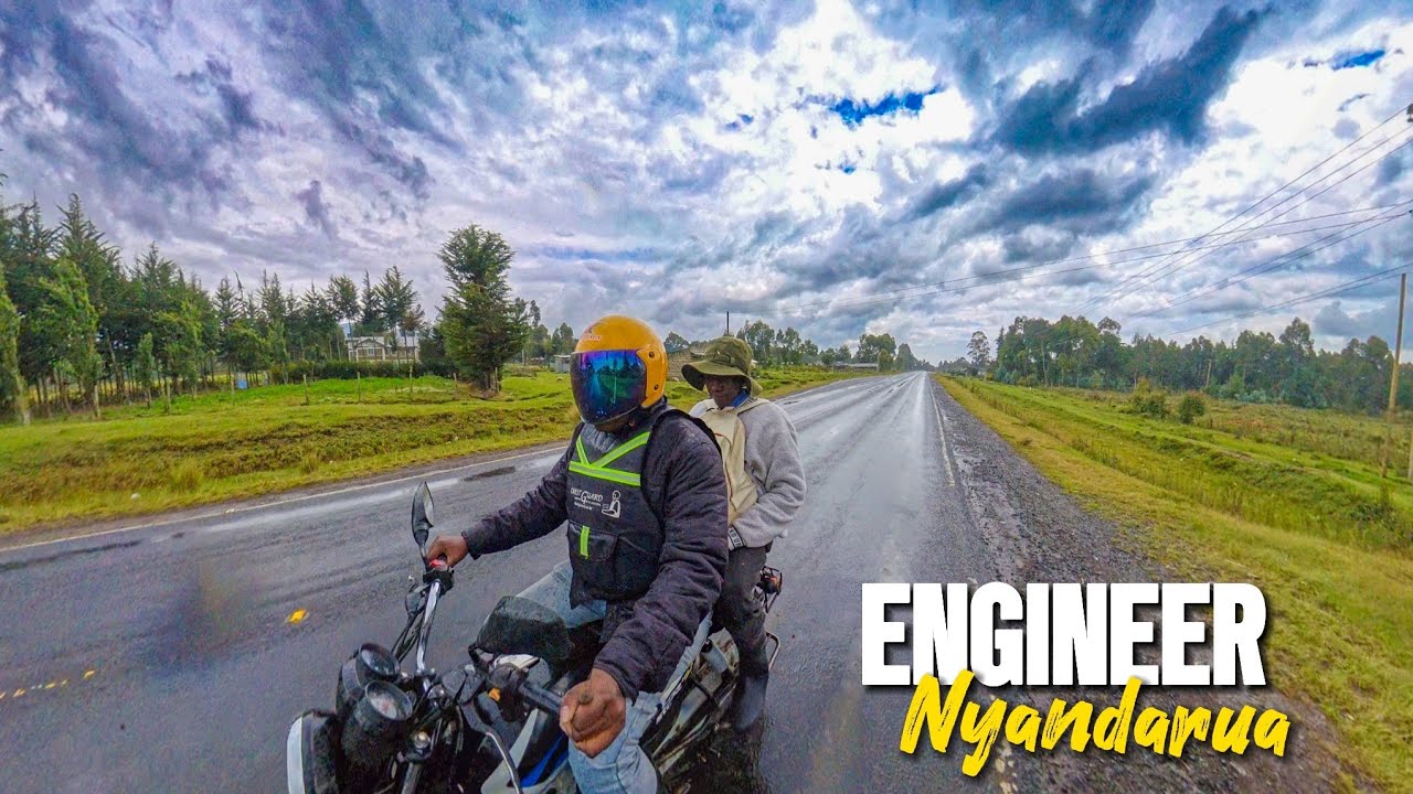 Soaked by the Rain Riding Into Engineer Town | Nyandarua 🇰🇪 cover art