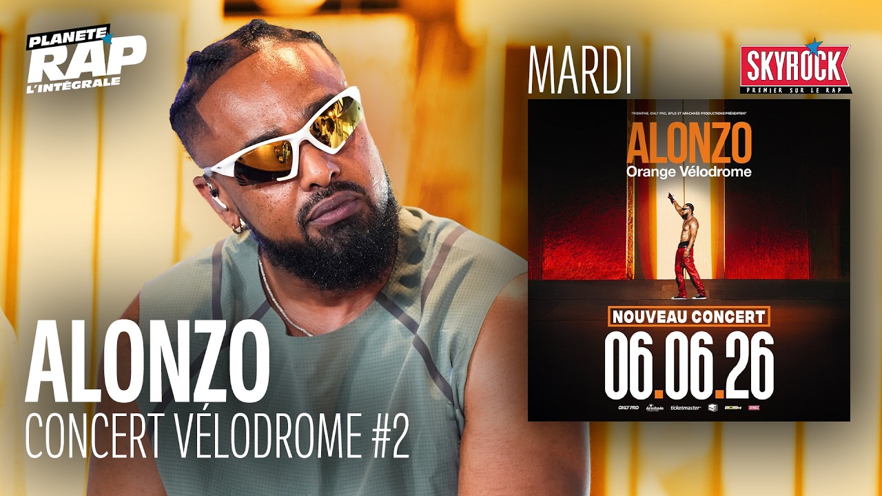#PlanèteRap Alonzo - Concert Vélodrome avec MAV13, HT & BSF & Fred Musa ! (2-5) cover art